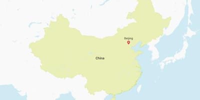 Vektor kart over Kina