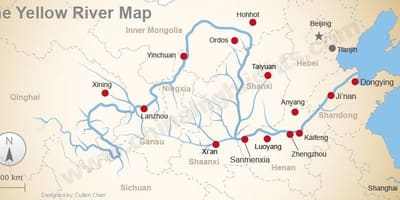 Kina kart yellow river